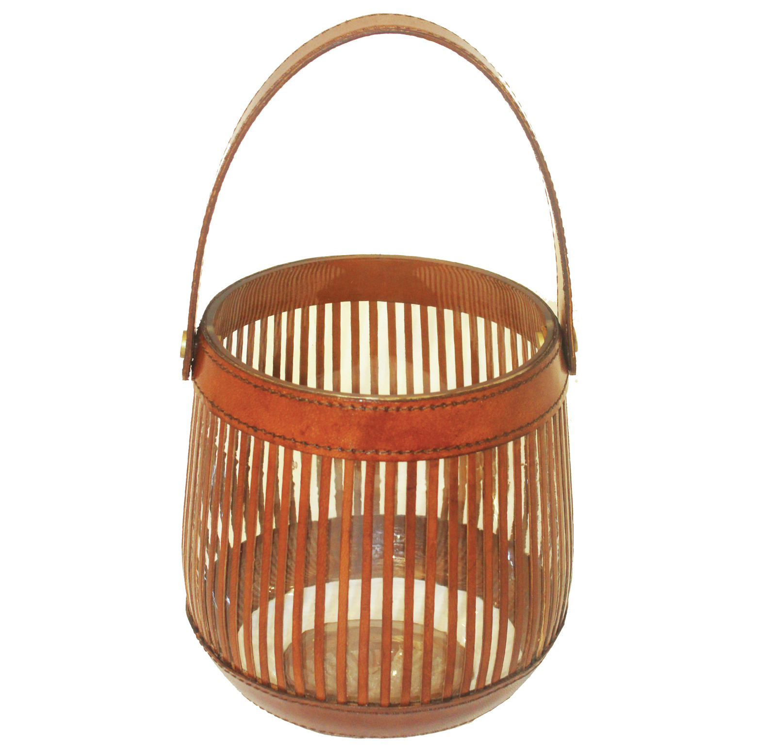 Leather Hurricane Lamps